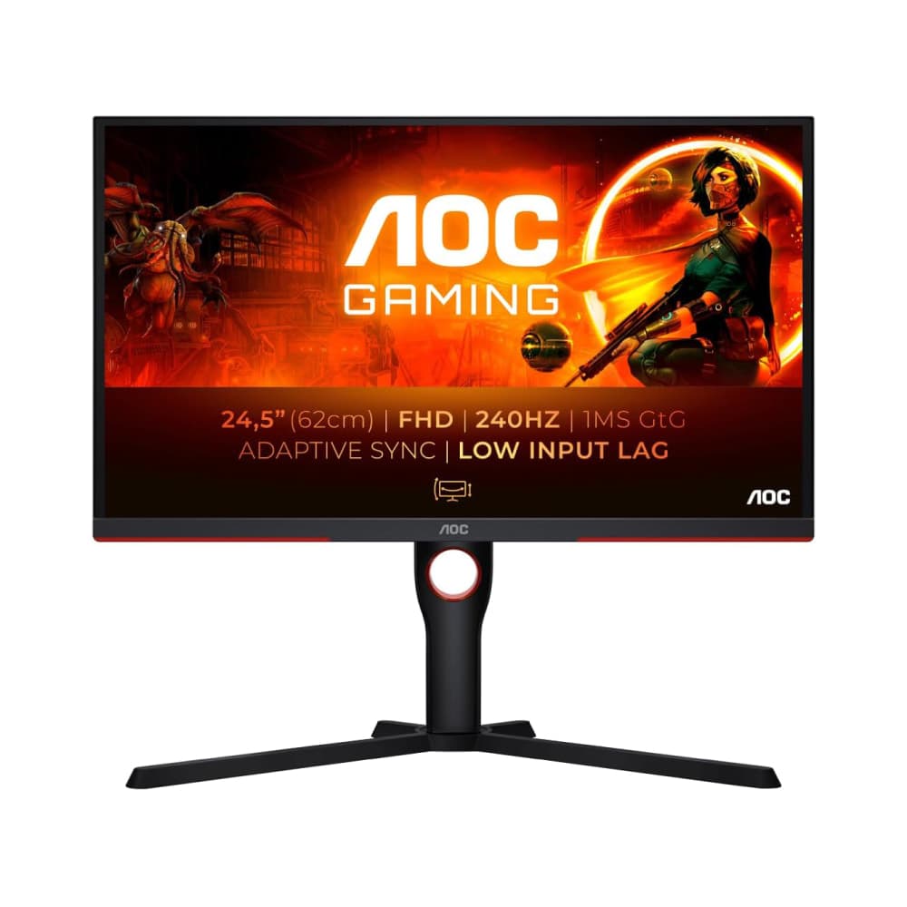AOC 24.5" FHD Gaming Monitor 25G3ZM/BK