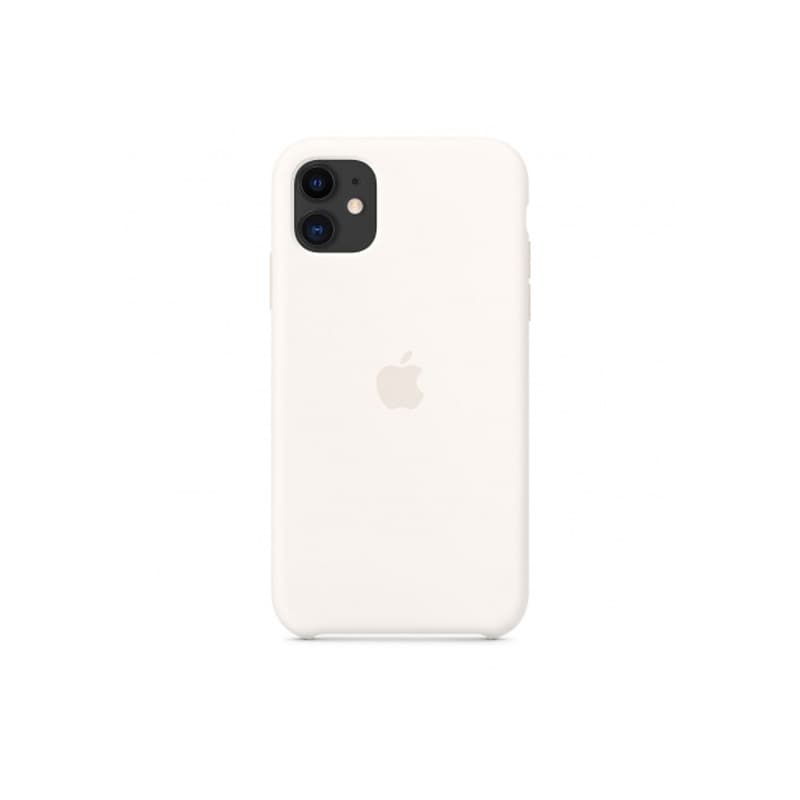 COVER IPHONE 11 SILICON WHITE