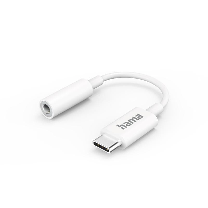 ADAPTOR HAMA USB-C - 3.5mm JACK 201524