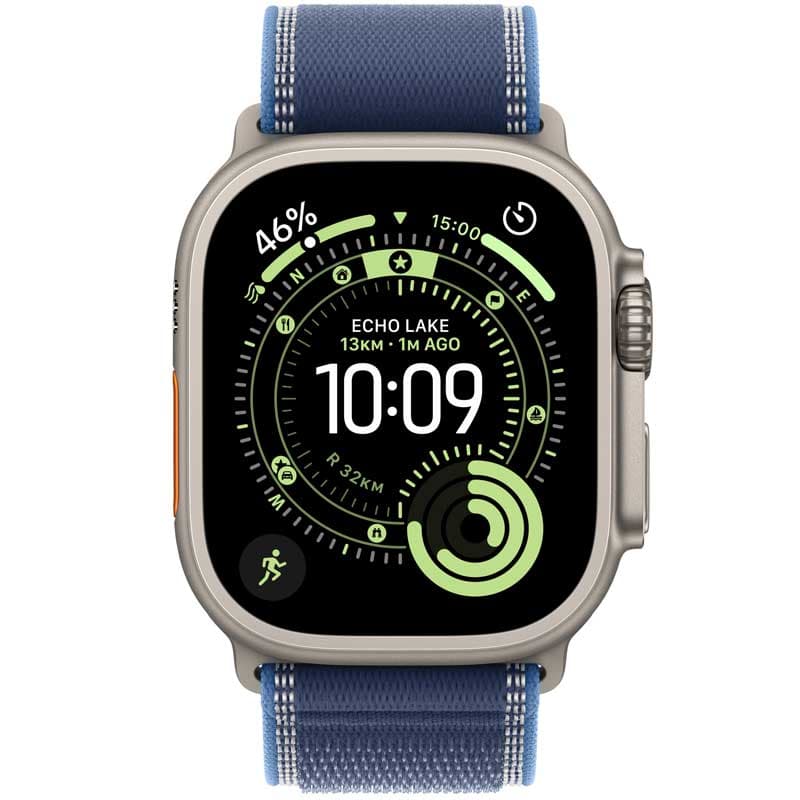 Apple Watch Ultra 3?Nat. Titan-Blue Trail S/M