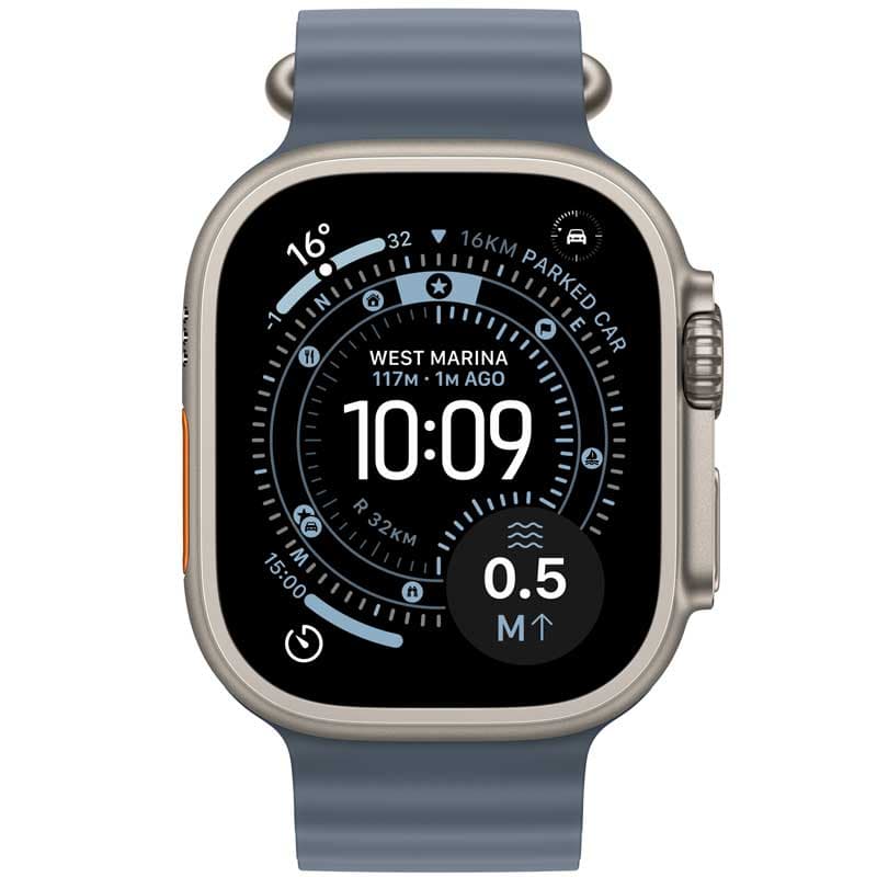 Apple Watch Ultra 3?Nat. Titan-Anchor Blue Ocean